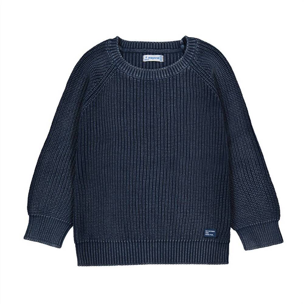 NEW MAYORAL girls' tag jersey top in blue